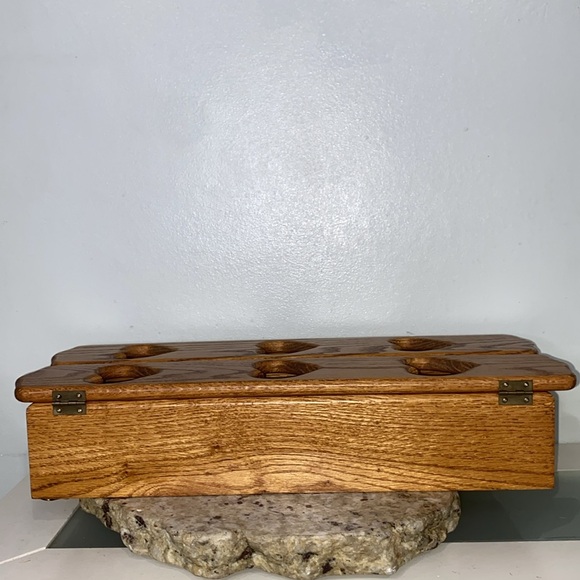 Vintage Wooden Wall Heart Shelf with Doors Curio Shelf Heart Design Charming - Picture 10 of 14